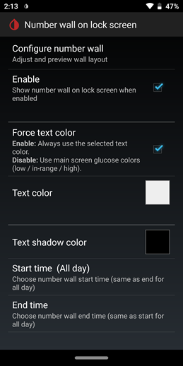 NumberWallOnLockScreen