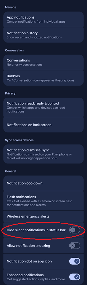 HideSilentNotifications